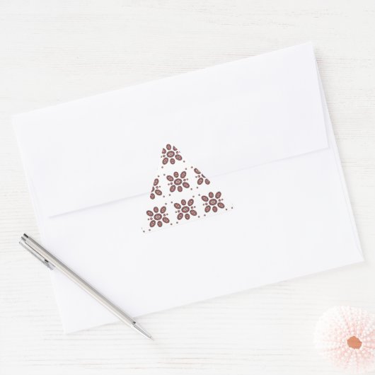 Mandala Flower Pattern Sticker (Envelop)