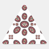 Mandala Flower Pattern Sticker (Voorkant)