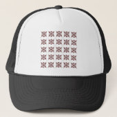 Mandala Flower Pattern Trucker Pet (Voorkant)