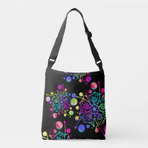 Mandala Flower Power Galaxy Bright Star Bag