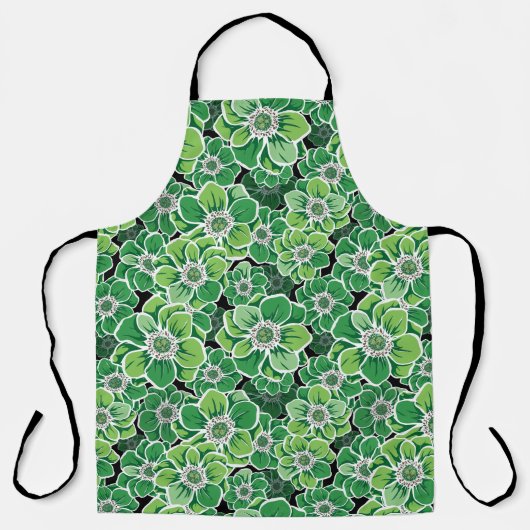 Mandala Flowers 3 Schort (Voorkant)