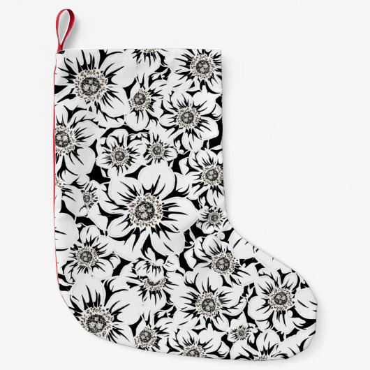 Mandala Flowers 6 Kleine Kerstsok (Voorkant)