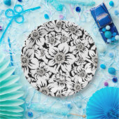 Mandala Flowers 6 Papieren Bordje (Feest)