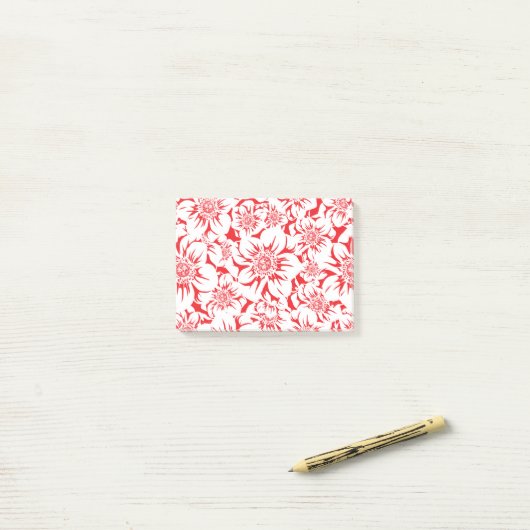 Mandala Flowers 8 Post-it® Notes (Op bureau)