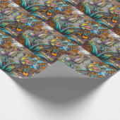 Mandala Flowers Cadeaupapier (Hoek)