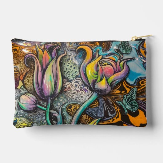 Mandala Flowers Etui (Achterkant)