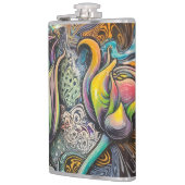 Mandala Flowers Heupfles (Links)