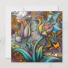 Mandala Flowers Kaart
