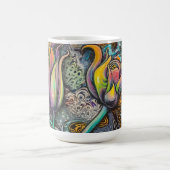 Mandala Flowers Koffiemok (Center)