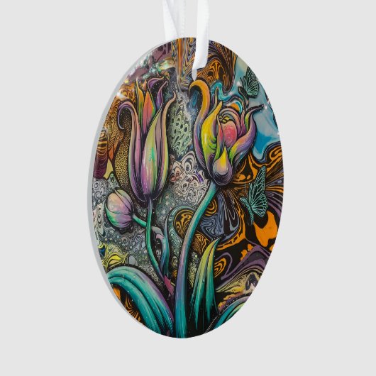 Mandala Flowers Ornament (voorkant)