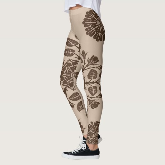 Mandala Flowers Ornament Leggings (Links)
