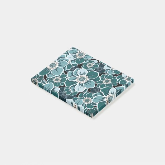 Mandala Flowers Post-it® Notes (Schuin)