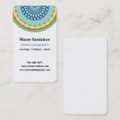 Mandala fotograaf visitekaartje (Voorkant / Achterkant)