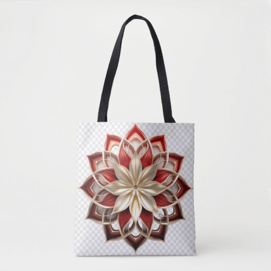 Mandala Fractal Design Bag Tote Bag (Voorkant)