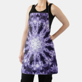 Mandala Fractal Psychedelic Retro Trippy Hippie Schort (Insitu)