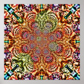 Mandala Funnels 3 Poster (Voorkant)