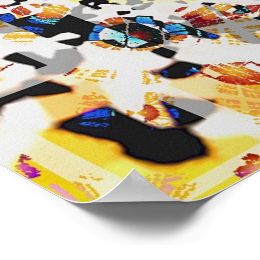 Mandala Funnels 8 Poster (Hoek)