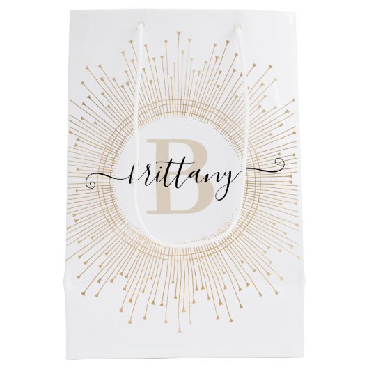 Mandala Geborduurde Cadeautas (Achterkant)