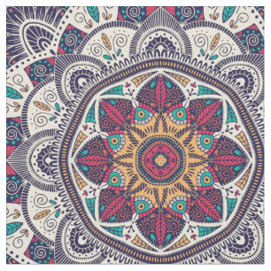  Mandala geïnspireerd Stof