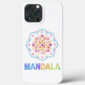 MANDALA GEKLEURDE LOTUS BLOEM Case-Mate iPhone CASE (Achterkant)