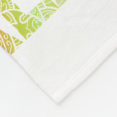 MANDALA GEKLEURDE LOTUS BLOEM FLEECE DEKEN (Hoek)