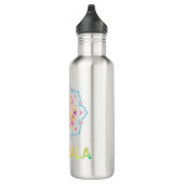 MANDALA GEKLEURDE LOTUS BLOEM WATERFLES (Rechts)