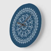 Mandala gemaakt van Seashells Grote Klok (Hoek)