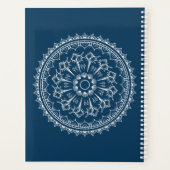 Mandala gemaakt van Seashells Planner (Achterkant)