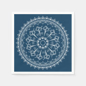 Mandala gemaakt van Seashells Servet (Voorkant)