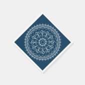 Mandala gemaakt van Seashells Servet (Hoek)