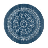 Mandala gemaakt van Seashells Snijplank (Voorkant)