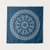 Mandala gemaakt van Seashells Wandkleed (Voorkant (horizontaal))