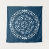 Mandala gemaakt van Seashells Wandkleed (Voorkant)