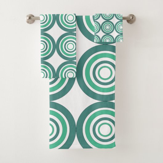 Mandala Geometric Pattern Bad Handdoek (Insitu)