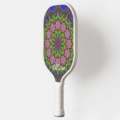Mandala Geometric Rosette Retro Hippie Pickleball Paddle (Links)