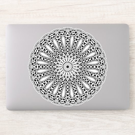 Mandala geometric Sticker (Computer)