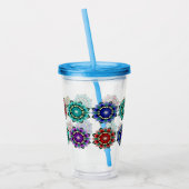 Mandala (geslacht) acryl drinkbeker (Links)