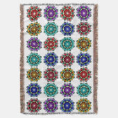 Mandala (geslacht) deken (Voorkant Verticaal)