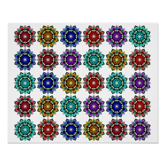 Mandala (geslacht) perfect poster (Voorkant)
