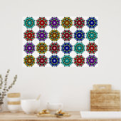 Mandala (geslacht) poster (Keuken)