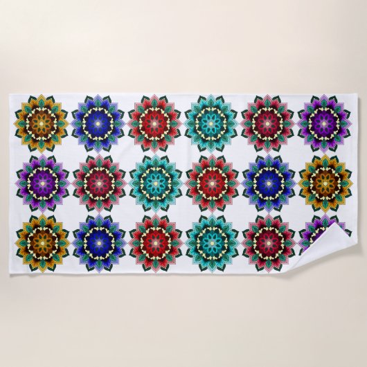 Mandala (geslacht) strandlaken (Voorkant)