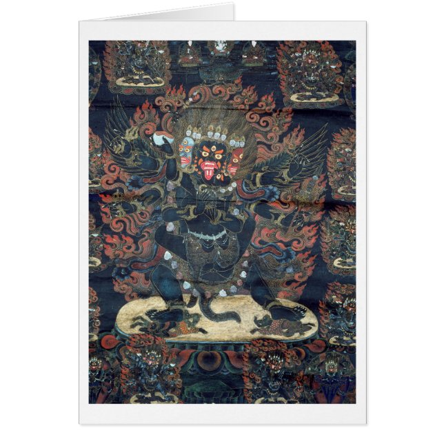 Mandala (geverfd perkament) (Voorkant)