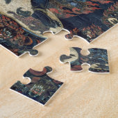 Mandala (geverfd perkament) legpuzzel (Zijkant)