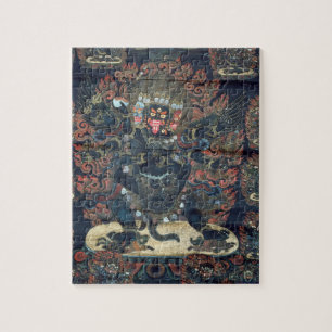 Mandala (geverfd perkament) legpuzzel