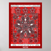 MANDALA GICLEE PRINT "FRACTAL INFINITY" (Voorkant)