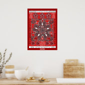 MANDALA GICLEE PRINT "FRACTAL INFINITY" (Keuken)