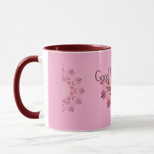 Mandala Goede Trillingen Mok (Links)