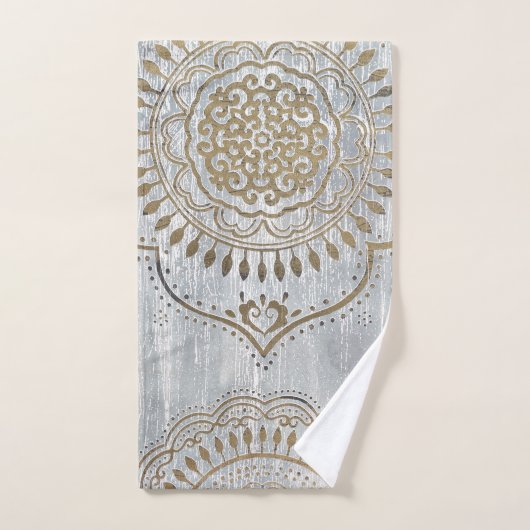 Mandala Gold Design Bad Handdoek (Handdoek)