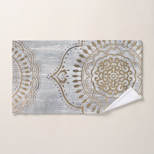 Mandala Gold Design Bad Handdoek (Handdoek)