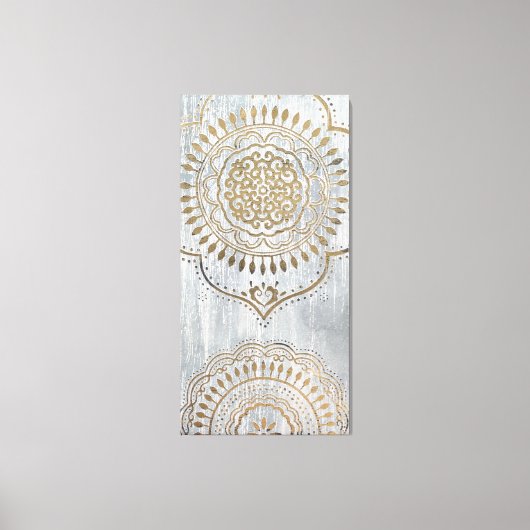 Mandala Gold Design Canvas Afdruk (Voorkant)
